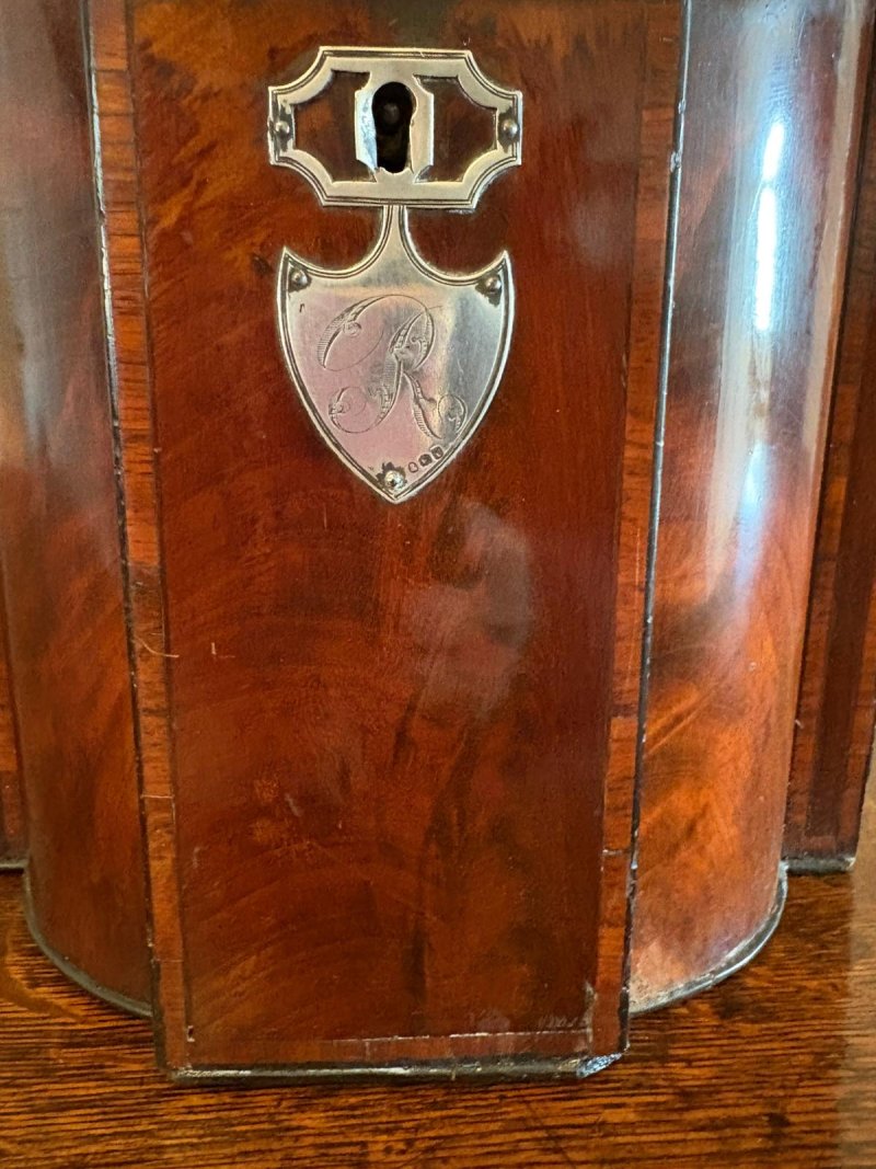 Antique Quality 18th Century Georgian Mahogany Letter Holder